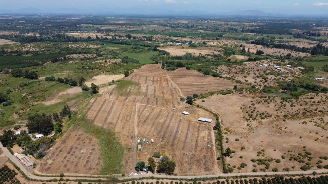 Vista aérea del terreno de Tierras de San Rafael