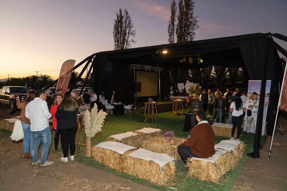 Atardecer en el evento de lanzamiento de Casa Torreón