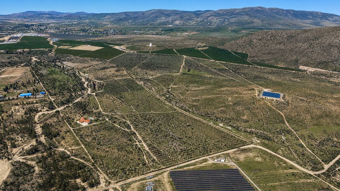 Panorámica aérea del loteo