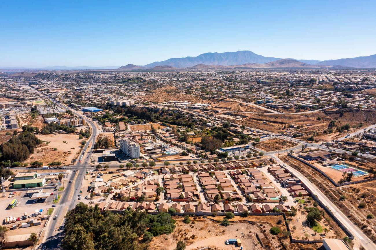 Vista aérea de Ovalle
